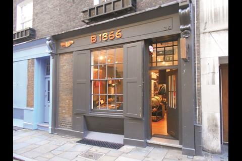 This is the sole standalone outpost of bicycle saddle brand Brooks, which has decided that Covent Garden’s Earlham Street is the appropriate venue for its offer.